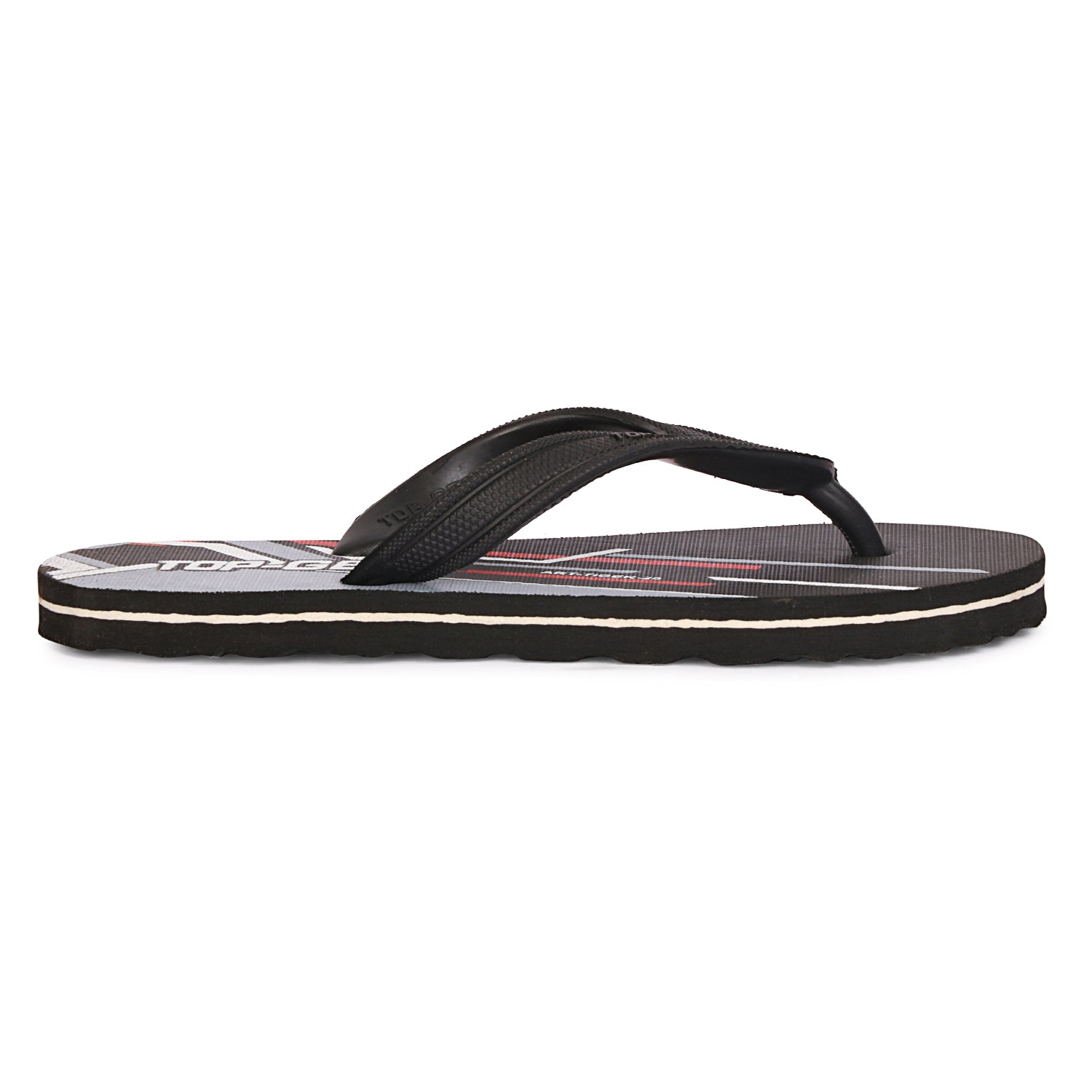 Boys & Girls Slip On Slipper Flip Flop (Black)