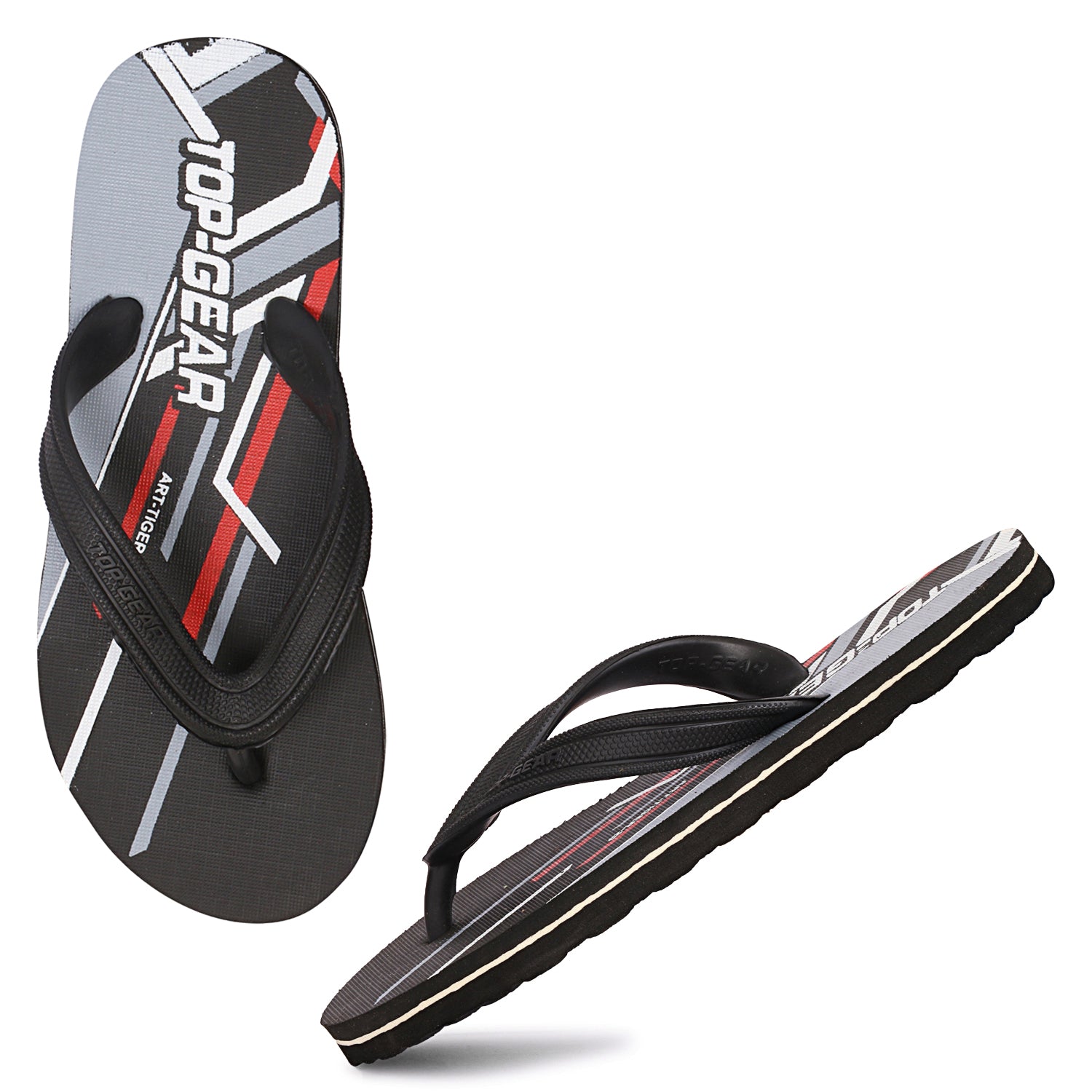 Boys & Girls Slip On Slipper Flip Flop (Black)