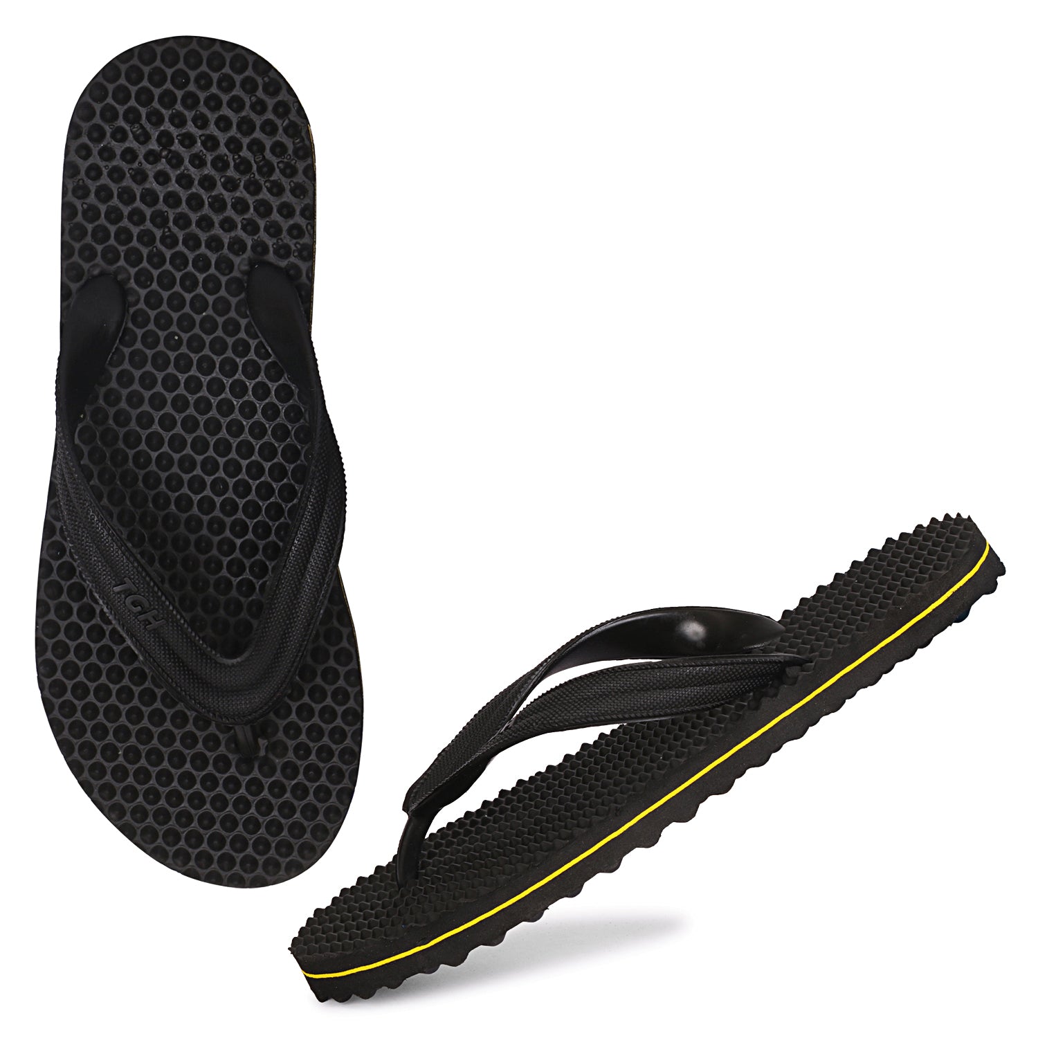 Men Flip Flops (Black)