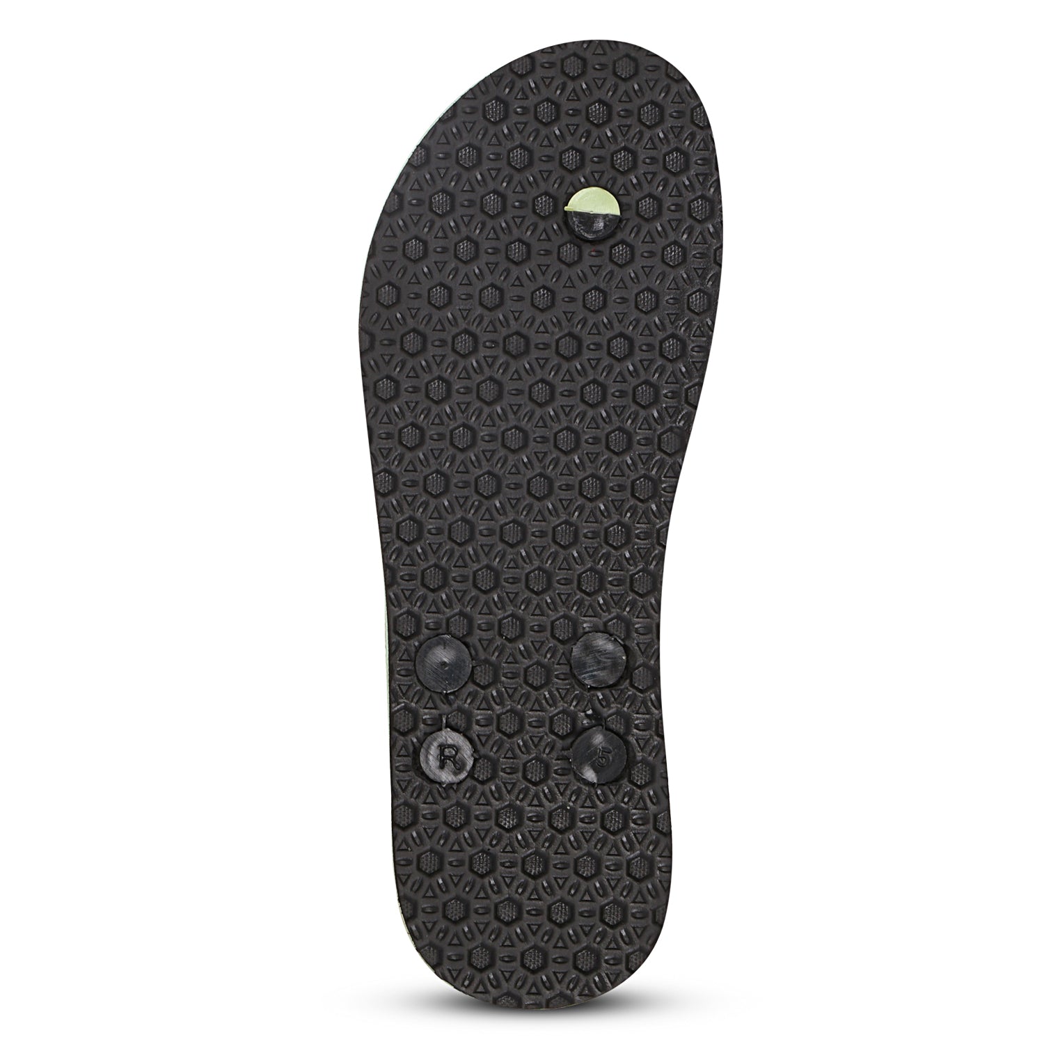 Women Flip Flops (Pink, Black , 4)