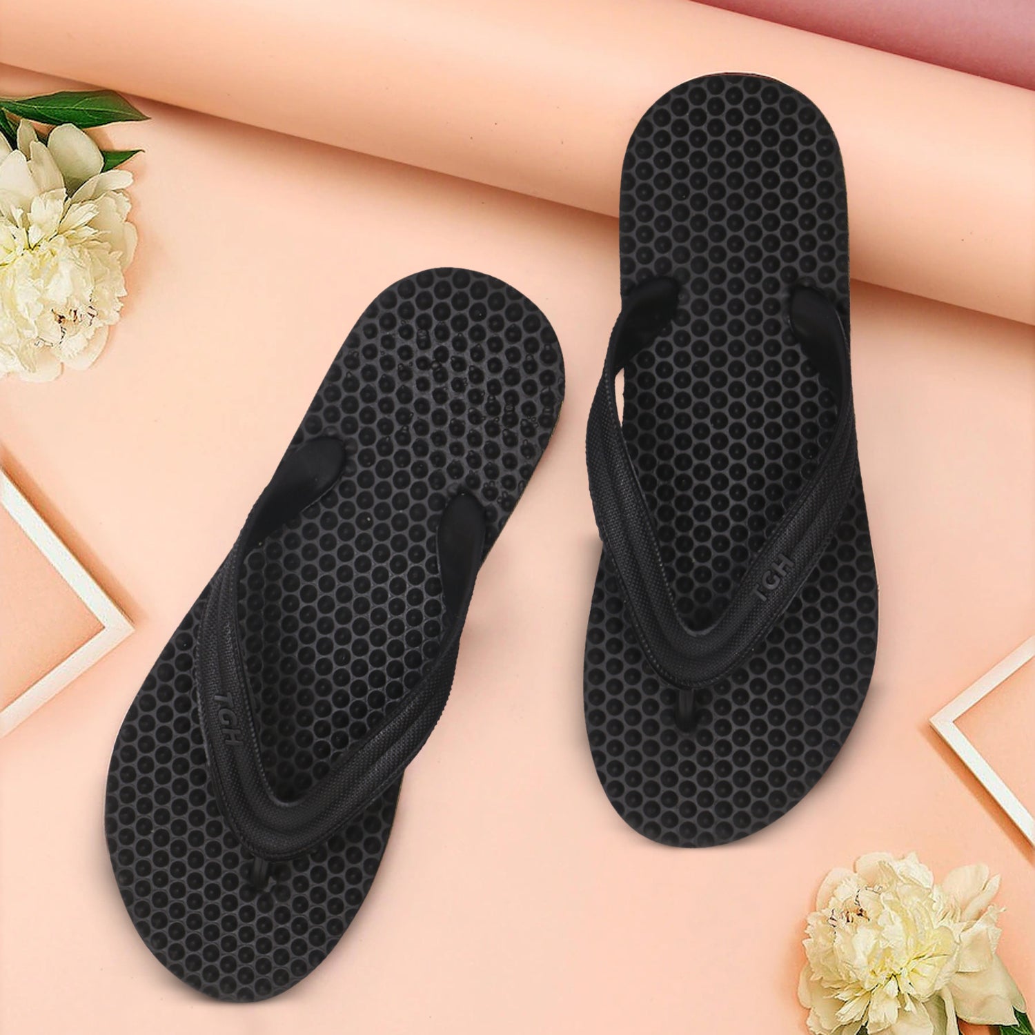 Men Flip Flops (Black)