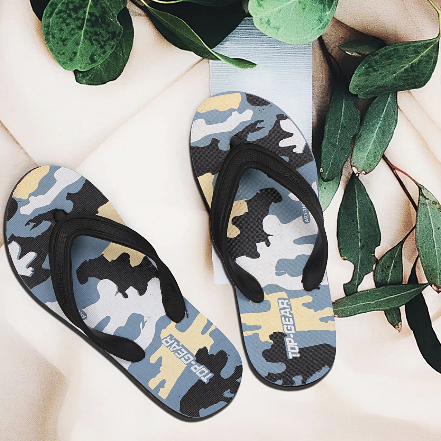 Boys & Girls Slip On Slipper Flip Flop (Grey)