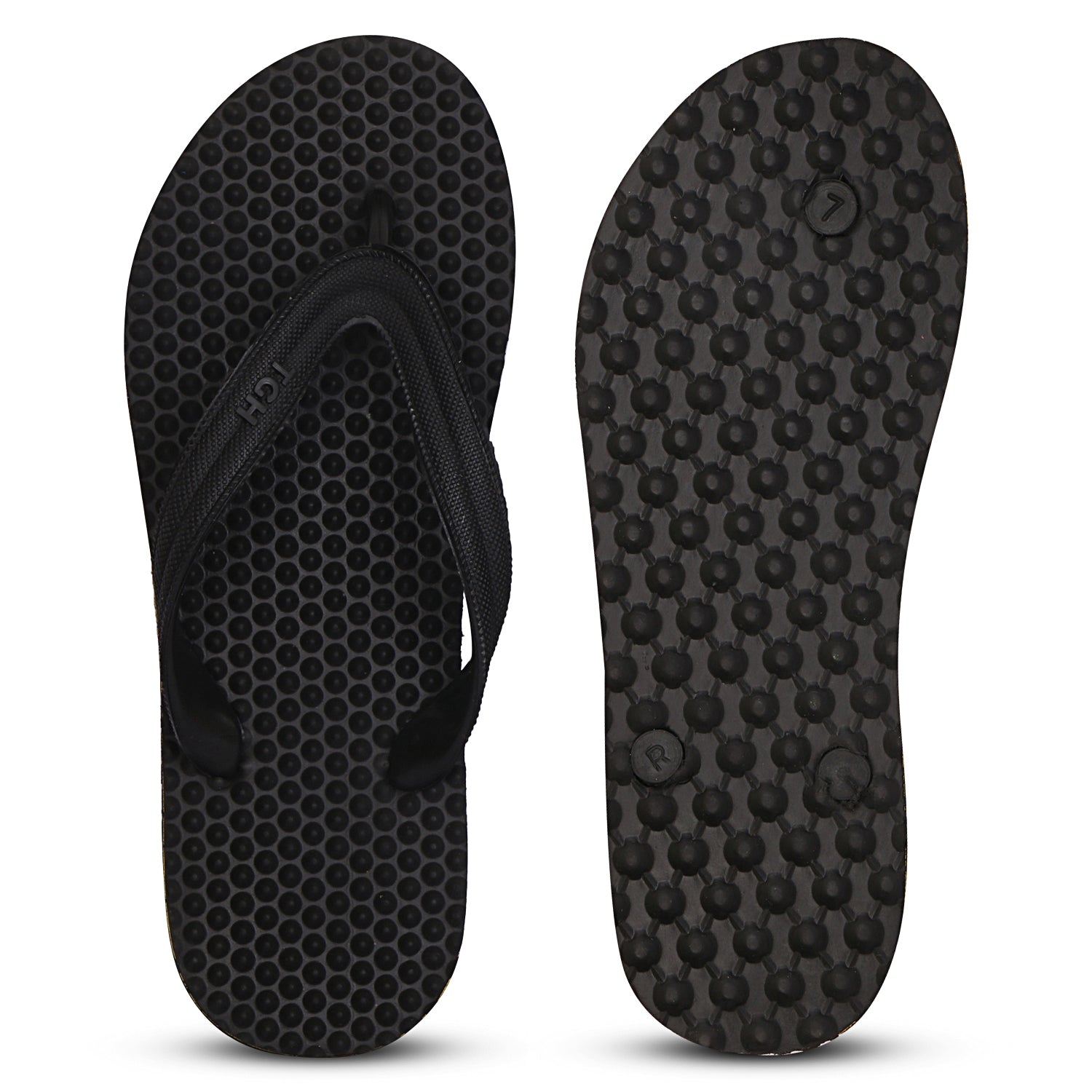 Men Flip Flops (Black)