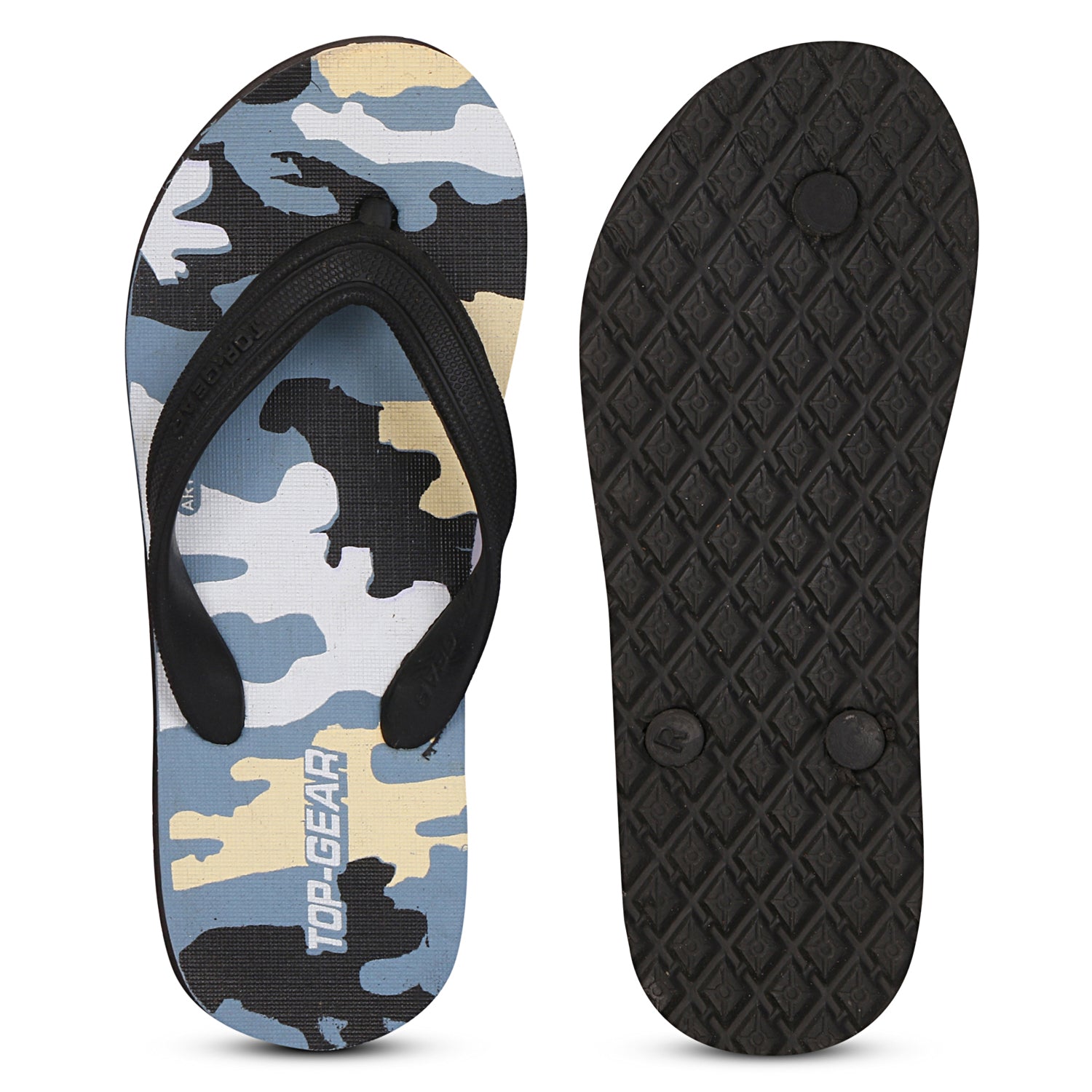 Boys & Girls Slip On Slipper Flip Flop (Grey)