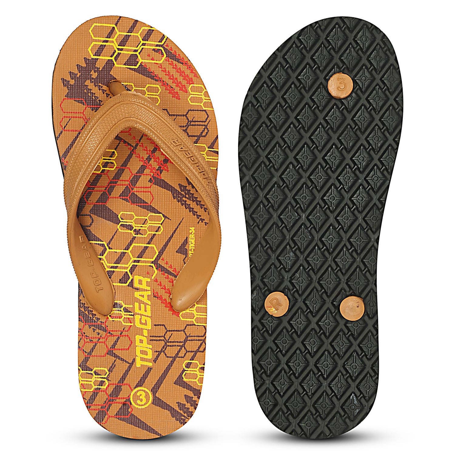 TGH LITEZ Tiger34 Stylish Hawai Chappal Slipper