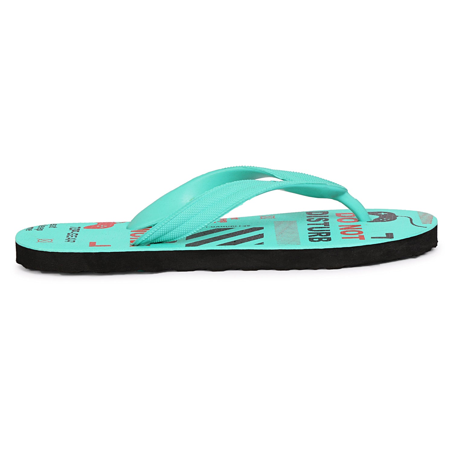 Men Flip Flops  (Green , 9)