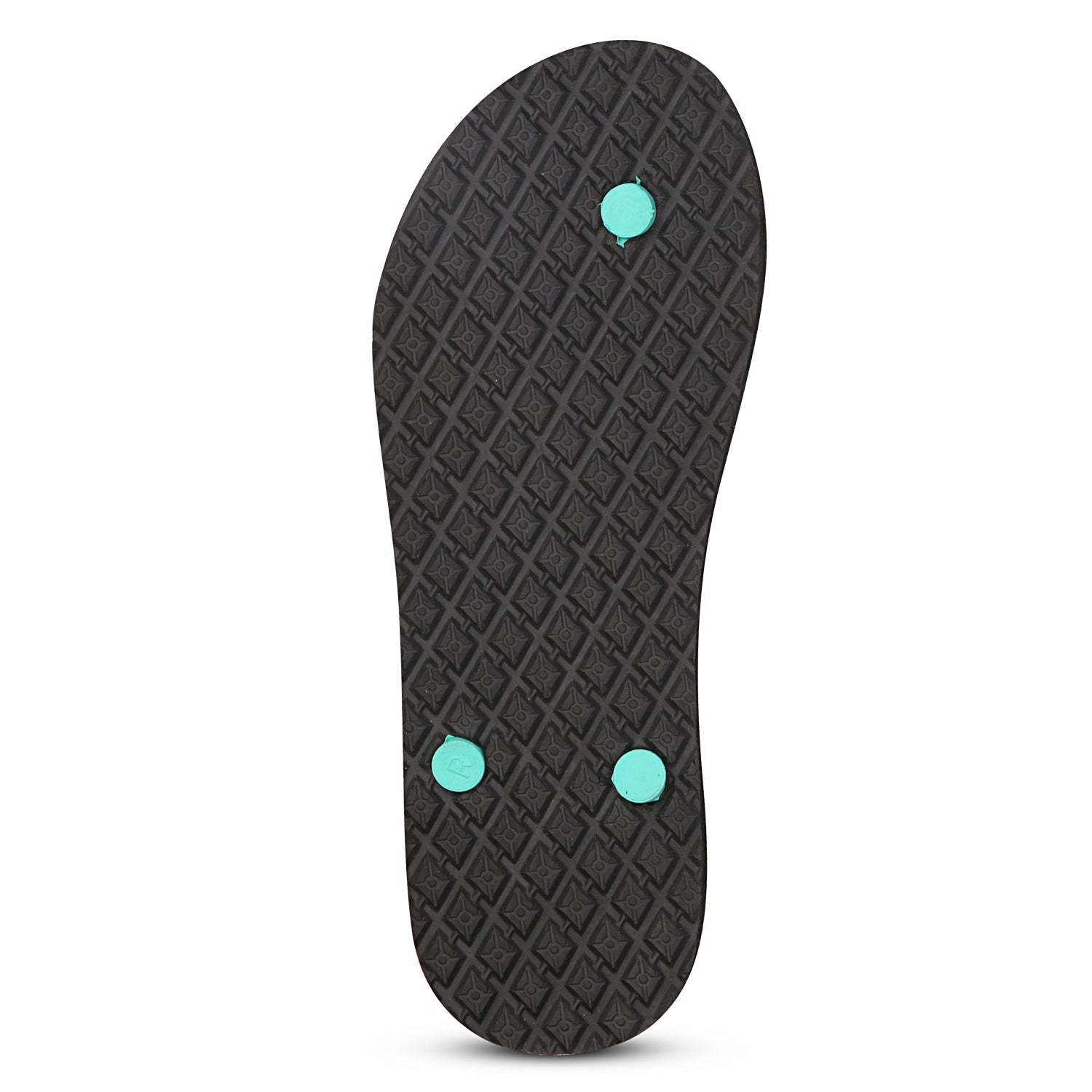 Men Flip Flops  (Green , 9)