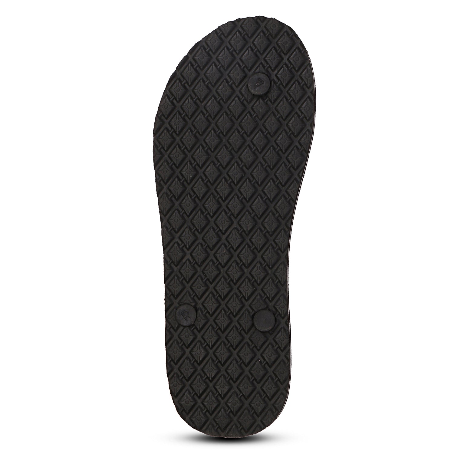 Men Flip Flops  (Black, Blue , 10)