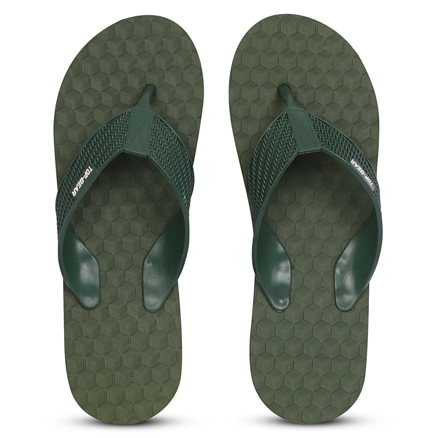 Men Flip Flops  (Navy, Blue , 9)