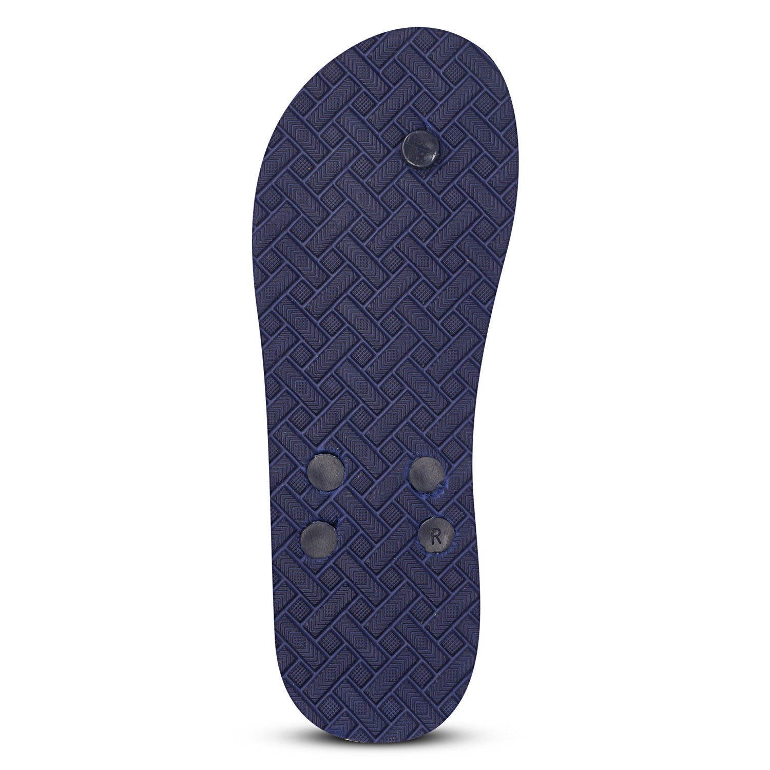 Men Flip Flops  (Grey, Navy , 8)