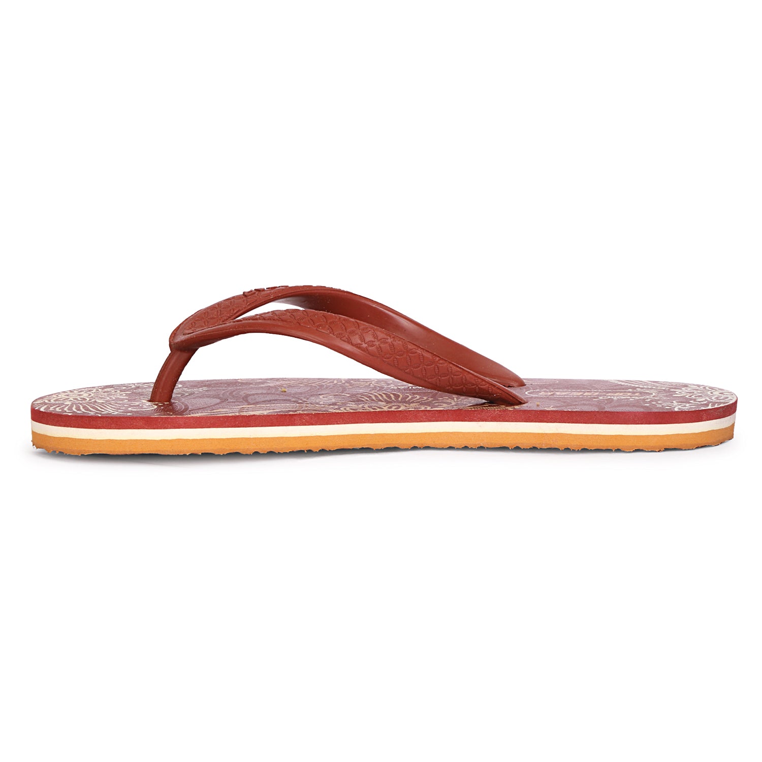 Women Slippers  (Maroon , 6)