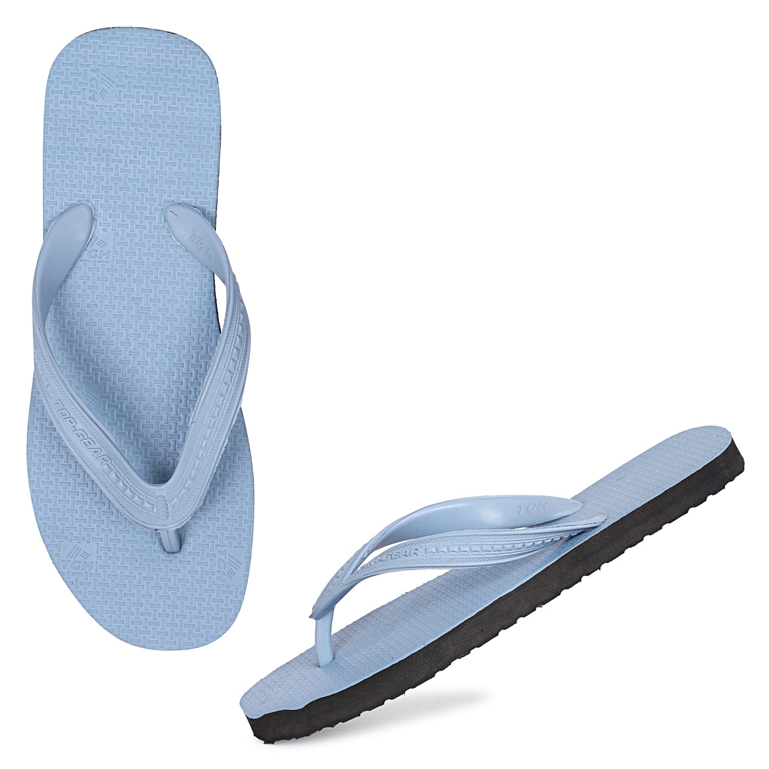 Men Flip Flops  (Grey , 9)