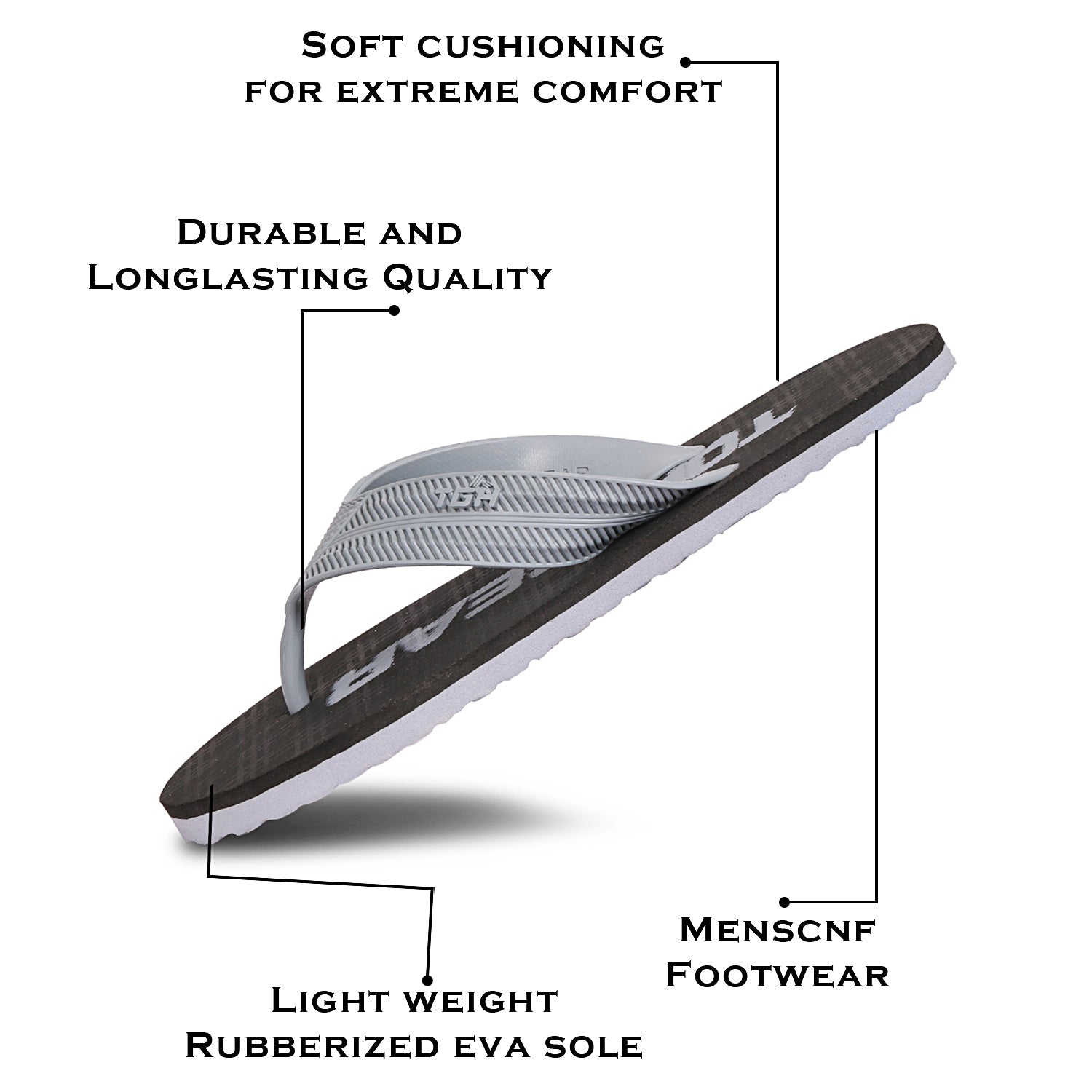 TGH LITEZ Oocean204 Stylish Hawai Chapple Slipper