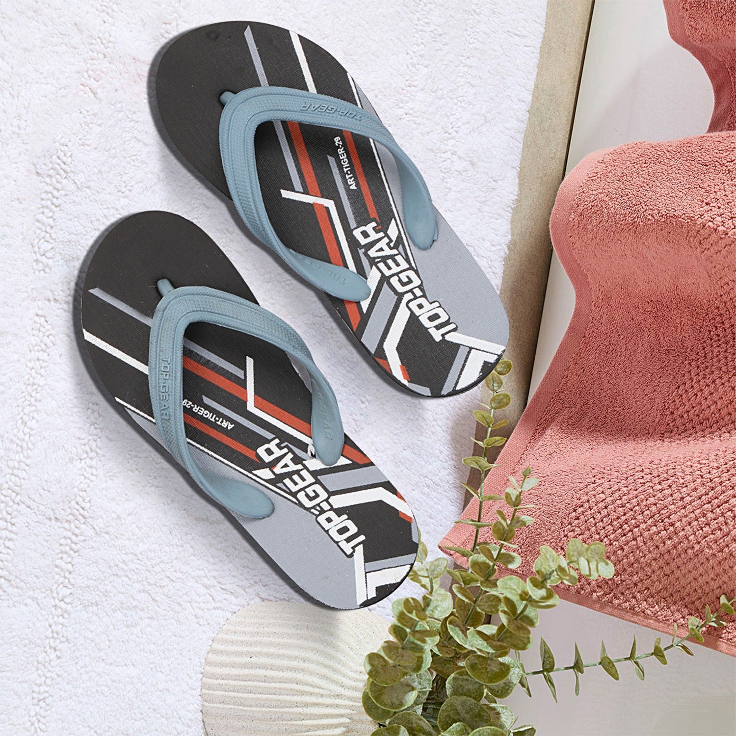 Men Flip Flops  (Multicolor , 10)