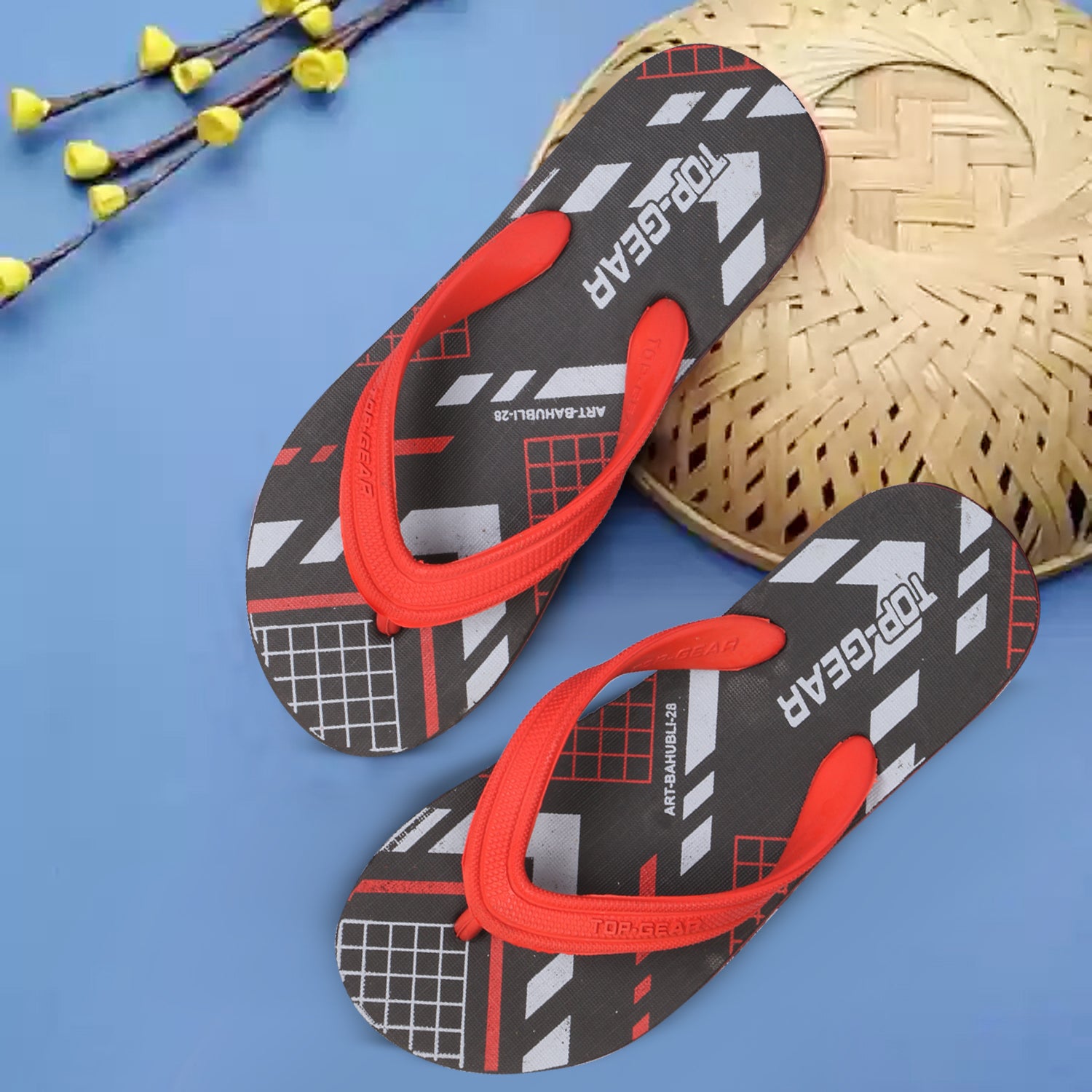 Men Flip Flops  (Multicolor , 9)