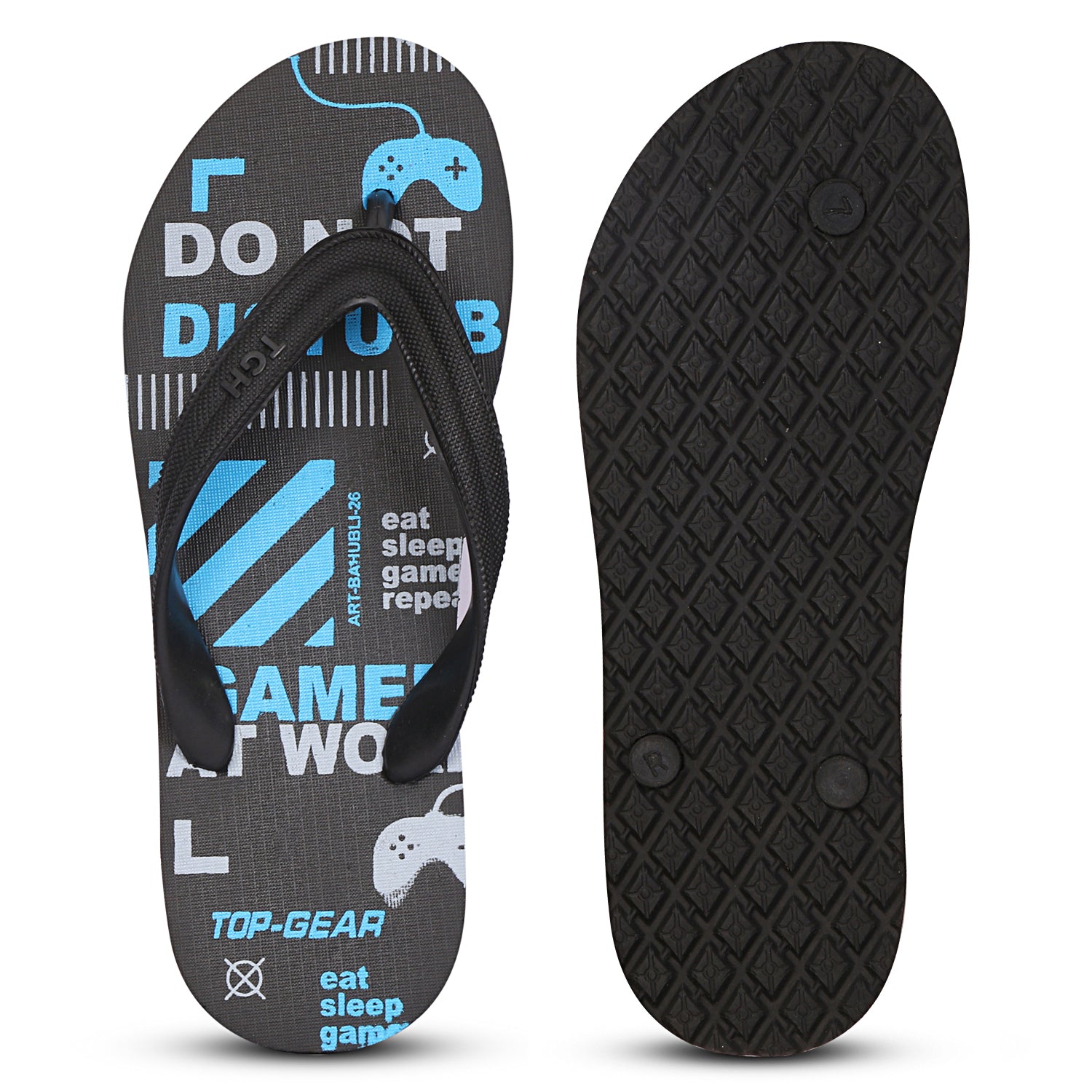 Men Flip Flops  (Multicolor , 6)