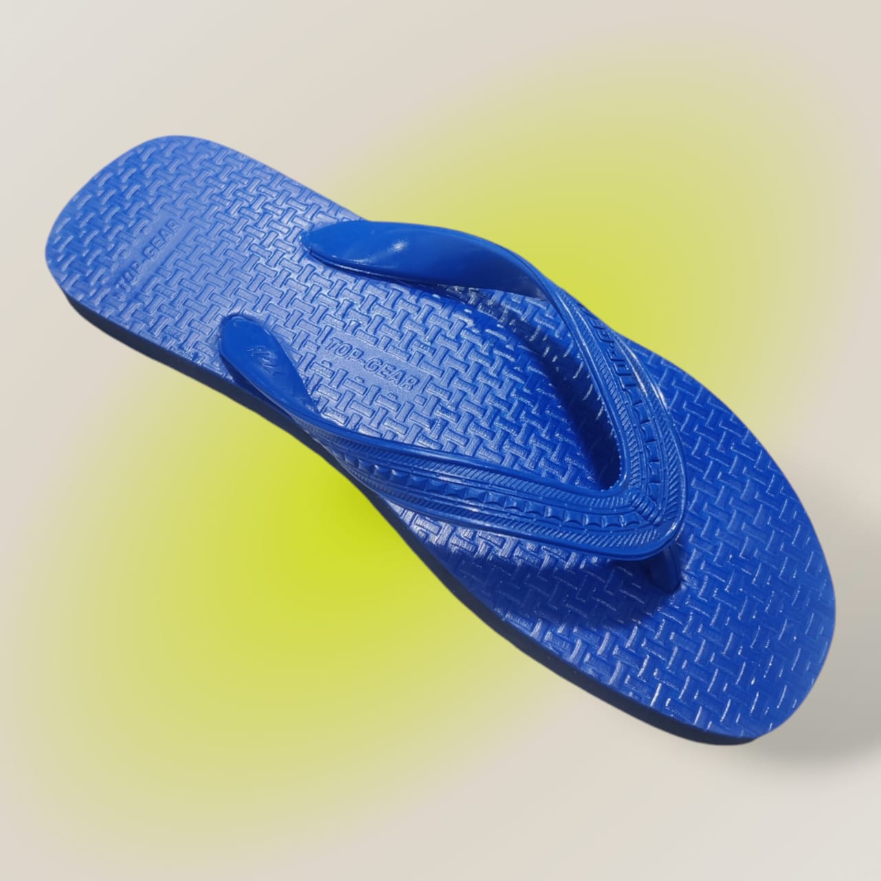 Men Flip Flops  (Blue , 10)
