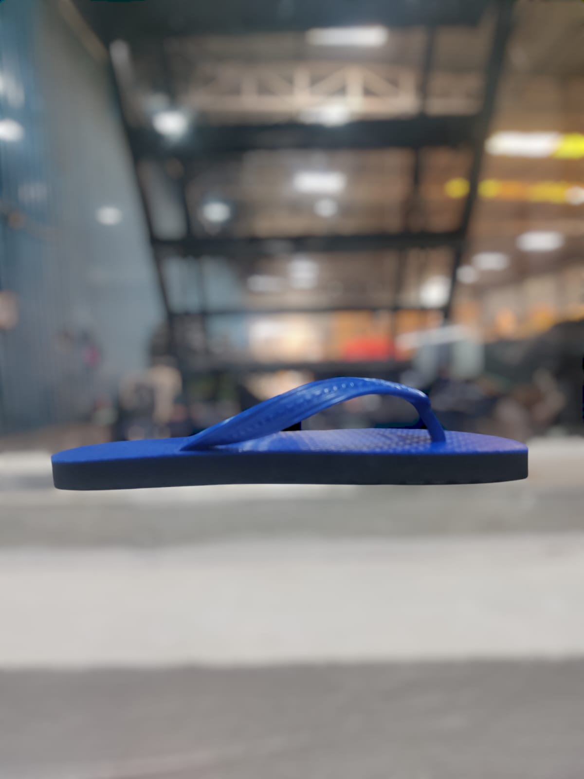 Men Flip Flops  (Blue , 10)