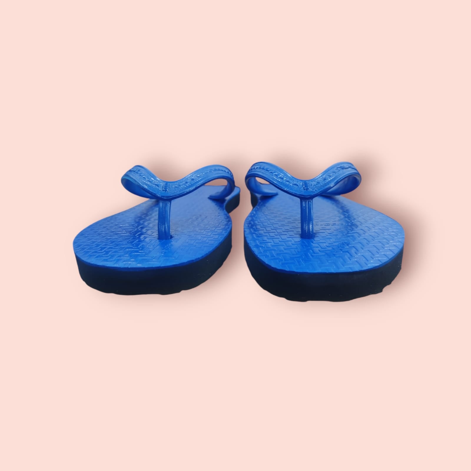 Men Flip Flops  (Blue , 10)