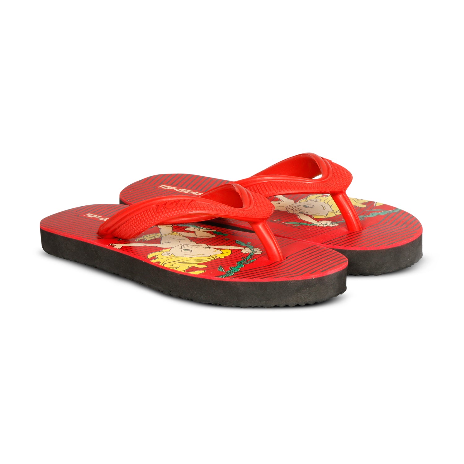 Boys & Girls Slip On Slipper Flip Flop  (Multicolor Yellow)