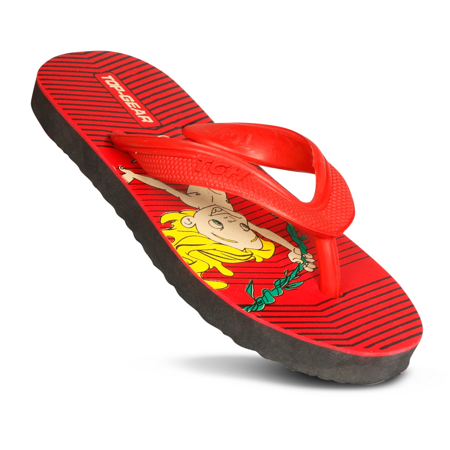 Boys & Girls Slip On Slipper Flip Flop  (Multicolor Yellow)